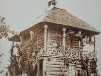Park Maksimir 1864. godine. Mirna koliba